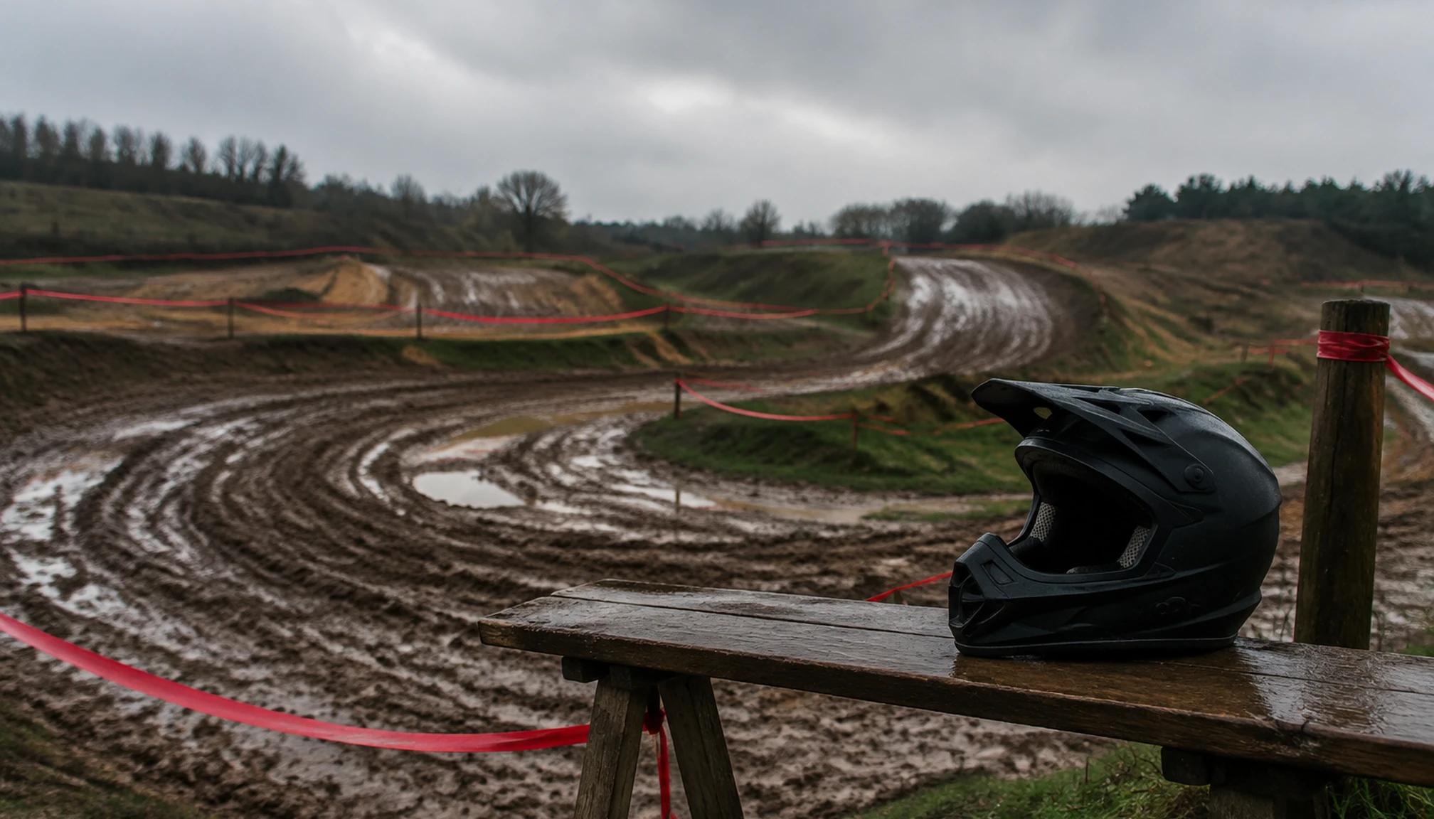 Illustration éditoriale pour Accident motocross auzat la combelle